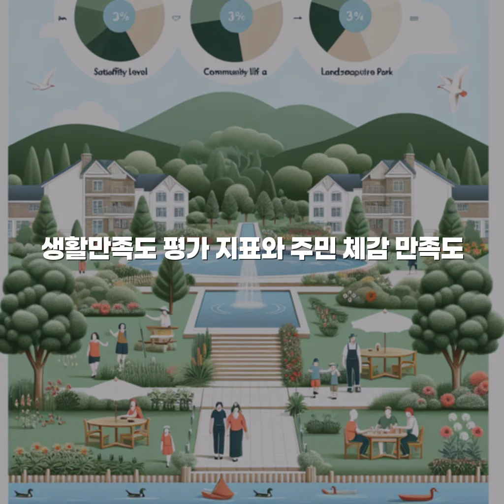 중외공원 힐스테이트 조경과 커뮤니티 생활만족도 총정리