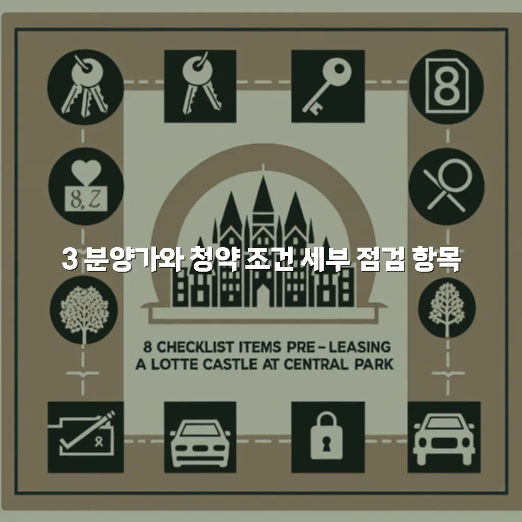 중앙공원 롯데캐슬 분양 전 체크리스트 8가지 6 중앙공원 롯데캐슬 분양 전 체크리스트 8가지