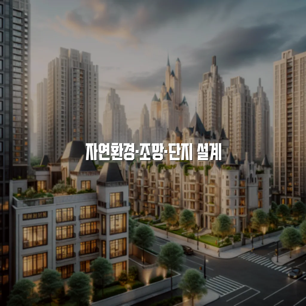 중앙공원 롯데캐슬 주거 입지 조건 체크리스트