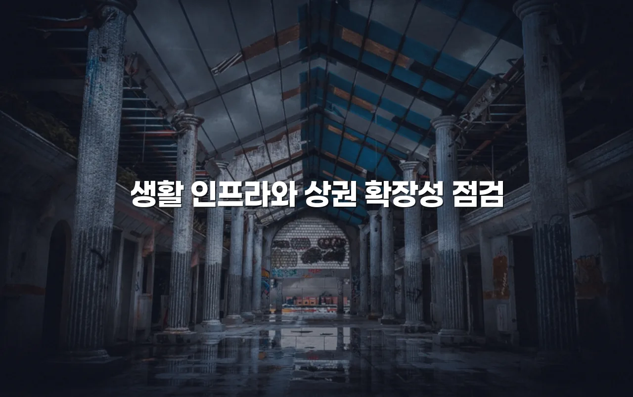 송암공원 중흥S클래스 주변 개발환경 체크리스트