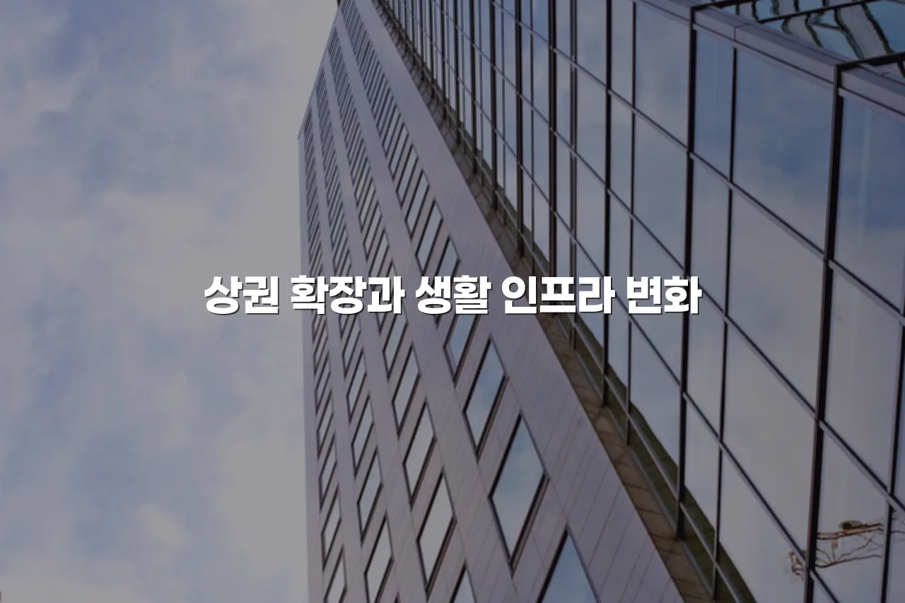 송암공원 중흥S클래스 단지 형성 후 주변 변화 총정리