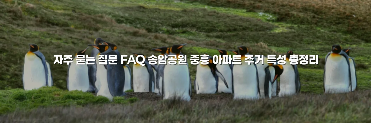 송암공원 중흥 아파트 주거 특성 총정리 3 송암공원 중흥 아파트 주거 특성 총정리
