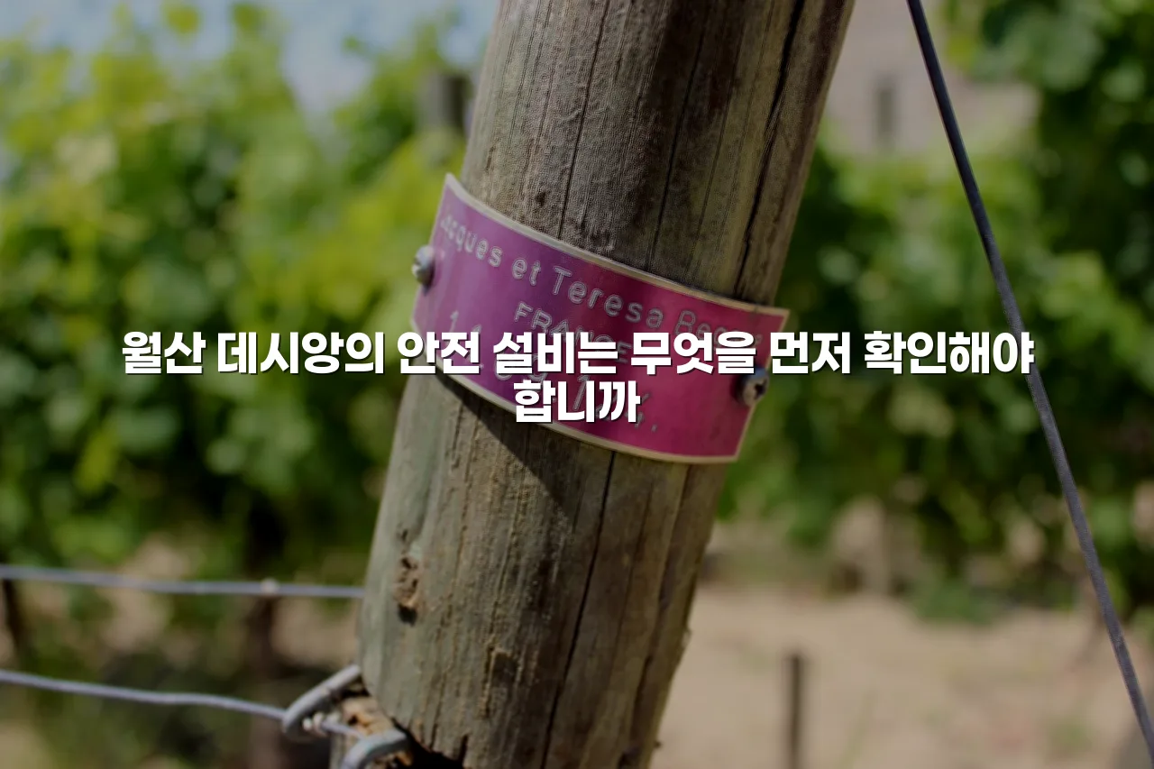 월산 데시앙 입지 분석과 주거환경 체크리스트